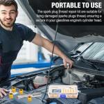 M14x1.25 Spark Plug Thread Repair Kit, 11pcs