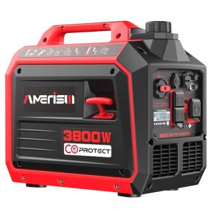 AMERISUN 3800W Portable Gas Inverter Generator