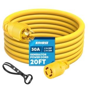 Kohree 30 Amp Heavy Duty Generator Extension Cord
