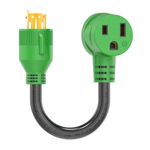 30 Amp to 50 Amp Welder Adapter, 12 Inch