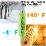 Rechargeable 600mAh AA Solar Light Batteries