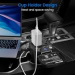 BESTEK 200W Power Inverter with USB Fast Charger