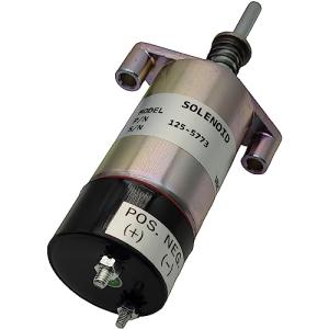 12V Fuel Shutoff Solenoid for Caterpillar Engines