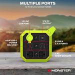 Monster Power Grid Portable Power Station 296Wh