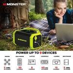 Monster Power Grid Portable Power Station 296Wh