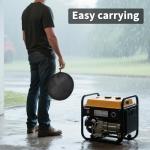 Heavy-Duty Rainproof Generator Cover for 5000-10000W