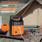 Vclpower 20000mAh Solar Power Bank Station