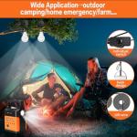 Vclpower 20000mAh Solar Power Bank Station