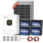 5000W Solar Power System with Hybrid Inverter