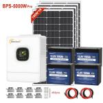 5000W Solar Power System with Hybrid Inverter