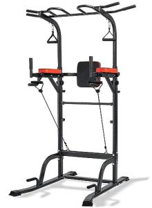 Adjustable Power Tower for Home Strength Training