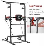 Adjustable Power Tower for Home Strength Training