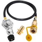 MCAMPAS 5FT Propane Regulator & Hose with Fittings