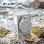 50 Amp Waterproof Generator Inlet Box by RVMATE