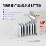 NPP NPG12-150Ah 12V Gel Deep Cycle Battery