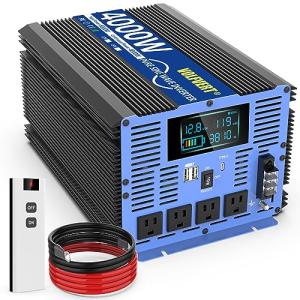 4000W Pure Sine Wave Power Inverter with USB