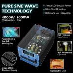 4000W Pure Sine Wave Power Inverter with USB