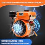 BAIODNB 196CC Diesel Engine for Go Karts and Mowers