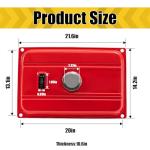 5 Gallon Universal Generator Gas Fuel Tank