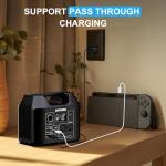 SinKeu 256Wh Portable Solar Generator for Camping