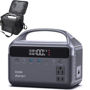 300W Portable Power Station with LiFePO4 Battery