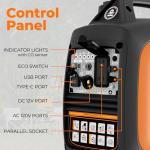 Efurden 2500W Portable Gas Inverter Generator