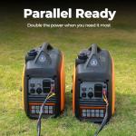 Efurden 2500W Portable Gas Inverter Generator