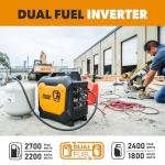 Pulsar 2700 Watt Dual Fuel Inverter Generator