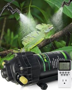 Automatic Reptile Mister System with Timer and Pump