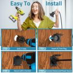 PAULINN 15 Amp Waterproof RV Shore Power Inlet