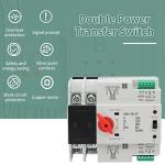 100A 220V Mini ATS Dual Power Switch