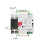 100A 220V Mini ATS Dual Power Switch