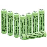 QBLPOWER 600mAh Rechargeable AAA Solar Light Batteries