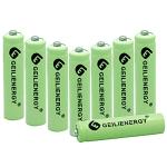QBLPOWER 600mAh Rechargeable AAA Solar Light Batteries