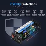 1200 Watt Pure Sine Wave Power Inverter 12V