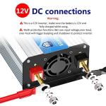 1200 Watt Pure Sine Wave Power Inverter 12V