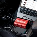 POTEK 500W Car Power Inverter with USB Ports