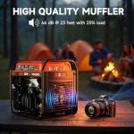 AIVOLT 4200W Portable Inverter Generator for Outdoors