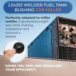 Fuel Tank Bushing for Miller Bobcat Generators