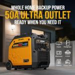 Gidrox 8000W Dual Fuel Inverter Generator, Remote Start