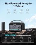 DARAN 350W Portable Power Station with Solar Panel