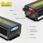 2500W Power Inverter with Remote and USB Port