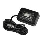 LCD Digital Magnetic Tachometer Hour Meter for Engines