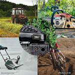 LCD Digital Magnetic Tachometer Hour Meter for Engines