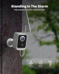 Wireless Outdoor Solar Security Camera System