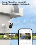 Wireless Outdoor Solar Security Camera System