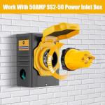 30 Amp RV Generator to 50 Amp Marine Adapter