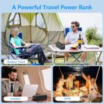PAFISH Portable Power Bank with AC Outlet