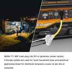 30 Amp RV Distribution Adapter with Lighted End