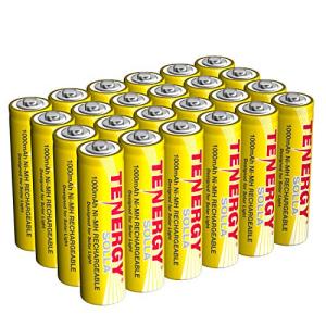 Tenergy Solla 1000mAh Rechargeable AA Solar Batteries